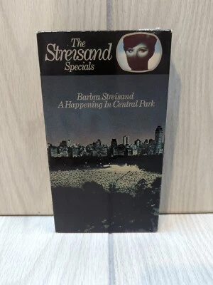 Barbra Streisand A Happening in Central Park 1987 VHS Foto 1 de 4