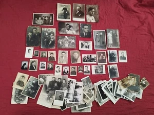 Rare X80+ Real Photos Jewish Judaica WW2 Era Poland USSR Polish - Soviet Family  - Picture 1 of 21