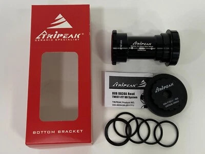 Tripeak 42x73mm BB30A Ceramic Bearing Bottom Bracket (To Sram Dub Road Crank) - Image 1 of 4