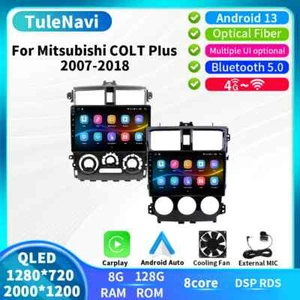 Car Radio Screen For Mitsubishi Colt 2007-2018 CarPlay Stereo Multimedia Player - Picture 1 of 40