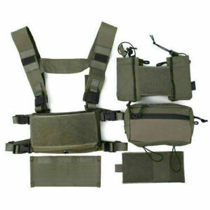 TMC3115-RG Tactical Airsoft Hunting Vest Modular Chest Rig *1 Set