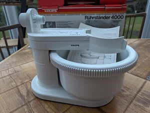 Krups Rührständer 37782 für Krups 3Mix 4000, 4004 Neu Ovp + Schüssel v. Händler  - Bild 1 von 11