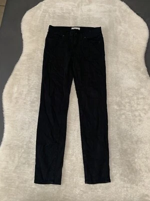 Pantalones ajustados negros ajustados Madewell para mujer talla 26 26x29 elásticos Foto 1 de 4
