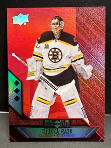 Tuukka Rask 2014-15 UD Black Diamond Star Rubies #172 Ser #d 01/50 1st!!! Bruins - Picture 1 of 2