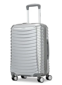 Samsonite Spin Tech 6 Medium Spinner Suitcase Luggage, Aluminum Silver - Picture 1 of 18