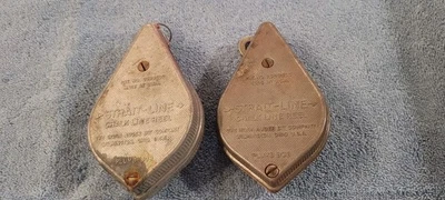  2 Vintage Irwin Plumb Bob Straight Line Chalk Reel - Image 1 of 4