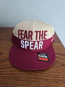 Nike Football Redskins Hat "Fear the Spear" Gold Maroon Adult Snap back New - Picture 1 of 6