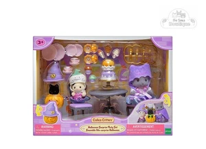 Sylvanian Families Calico Critters Halloween Sorpresa Festa Set - Foto 1 di 8