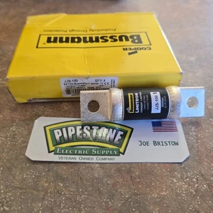 JJS-100  Bussmann Fuse   Limitron     Class T   600VAC      A6T-100    JLLS-100 - Picture 1 of 3