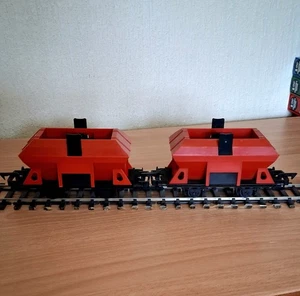 Used 2 x Faller Playtrain/Hittrain O gauge Hopper wagons. - Picture 1 of 12