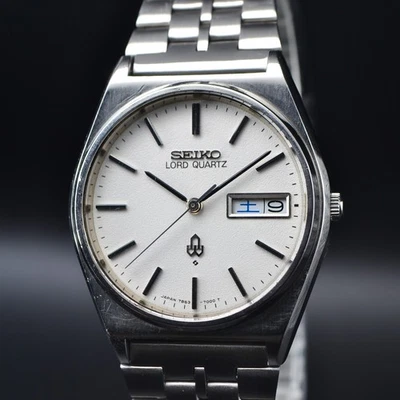 Vintage Seiko LORD Quartz 7583-7000 white / OH, Serviced - Image 1 of 4