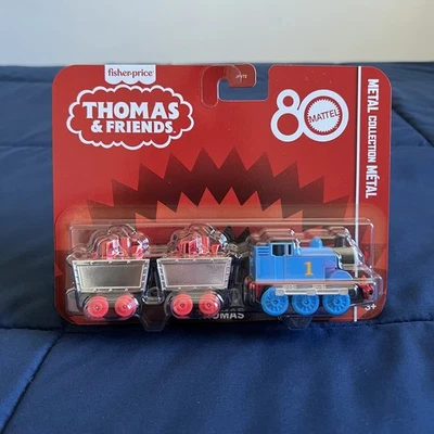 Thomas & Friends Mattel 80th Anniversary Ruby Collection Metal Collection New - Image 1 of 4