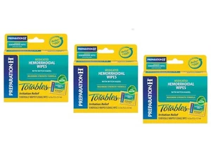 Totables Irritation Relief Wipes 10 Each (Pack of 3) - Picture 1 of 6