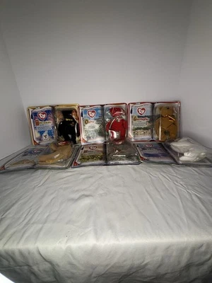 Raro 1990 McDonald’s Ty Bear Beany Baby Beanie Babies 7 NUEVO Foto 1 de 4