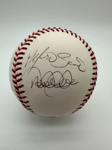 Derek Jeter Yankees Greats Multi Signed 100th Anniversary Baseball JSA LOA - Picture 1 of 6