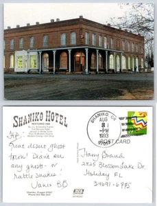 Oregon Shaniko Hotel By J L And Dorothy Farrell Roadside Postcard X904 - Picture 1 of 1
