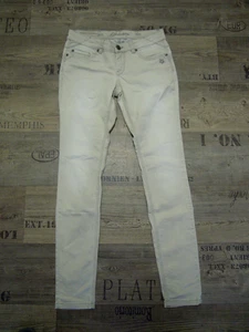 neuw. Glücksstern Nele Mia Skinny Push up Marken Damen Jeans W29 L32 beige Hose - Bild 1 von 6