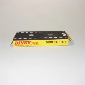Dinky Toys 216 Dino Ferrari Repro Base Card - Picture 1 of 4