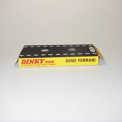 Dinky Toys 216 Dino Ferrari Repro Base Card - Image 1 of 4