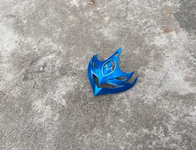 Handmade Genshin Impact Tartaglia Red Blue Masks Headwear Cosplay Props  - Image 1 of 2