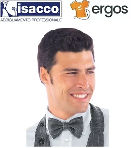Isacco BUTTERFLY Striped Grey Butterfly Catering Ceremonies Waiters Room - Picture 1 of 1
