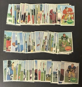 1960 Topps Football Card Starter Set Lot 80+ VG/EX NR - Picture 1 of 4