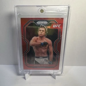 Brian Ortega 2021 Panini Prizm UFC Red Refractor Card 228/275 #48 - Bild 1 von 7