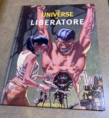 The Universe of Liberatore Heavy Metal Deluxe Hardcover 😎🔥 📕 🎸 💀 - Image 1 of 4