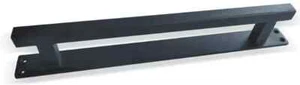 BARN DOOR Moderner Stahlgriff aus 15x15mm Vierkantprofil L320mm für Schiebetüren - Bild 1 von 1