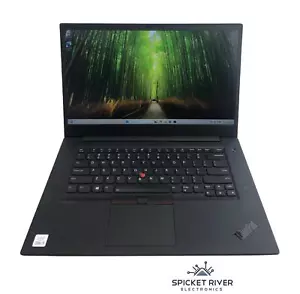 Lenovo ThinkPad P1 Gen 3 8-Core i9-10885H 2.40GHz 256GB SSD 32GB RAM Win10 T2000 - Picture 1 of 6