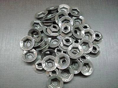 45 piezas 3/16" emblema placa de nombre rosca tuercas de corte Ford Lincoln Mercury Edsel Foto 1 de 3