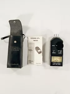 Vintage Radio Shack Realistic Sound Level Meter SPL 33-2050 w/Case & Manual - Picture 1 of 14