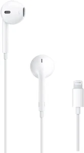 Auriculares Apple EarPods con conector Lightning en el canal auditivo - blancos OEM - con cable - Imagen 1 de 2
