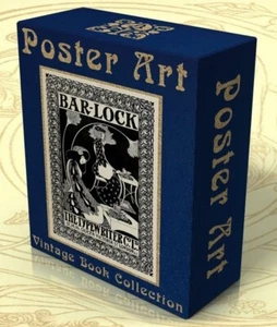 POSTER ART 25 Vintage Books PDF on CD, Graphic Arts, Art Nouveau Posters - Bild 1 von 1