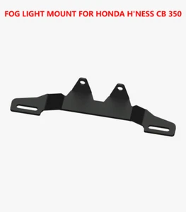 "FOG LIGHT MOUNT, BLACK" FIT FOR HONDA H'NESS CB 350 - Picture 1 of 3