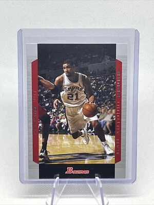 Bowman #12 Tim Duncan NBA HOF 2004-05 casi nuevo+ Foto 1 de 2