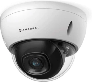 Amcrest 5MP PoE IP Dome Kamera - Outdoor, Nachtsicht 30m, MicroSD / Cloud / NVR - Bild 1 von 6