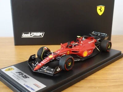 LOOKSMART F1 FORMULA ONE FERRARI F1-75 SAINZ 2022 BAHRAIN CAR MODEL LSF1042 1:43 - Image 1 of 4