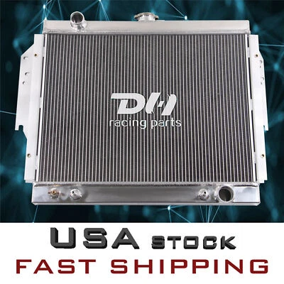 Radiador todo aluminio para Dodge D/W 100 200 250 350 1979-93 Ramcharger 3,9-5,9 L Foto 1 de 4
