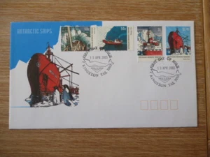 Australia Antarctic Territory 2003 fdc Antarctic Ships Kingston - Bild 1 von 1