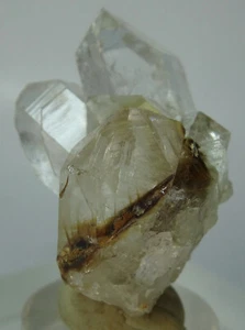 52 CARATS NATURAL RARE BROOKITE INCLUSION QUARTZ FROM PAKISTAN, (K-85), - Picture 1 of 13