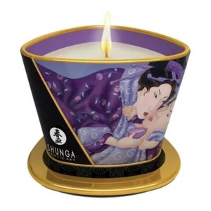 Candela massaggio erotica SHUNGA Massage Candle Libido/Frutti esotici 170 ml olio massaggio - Foto 1 di 1