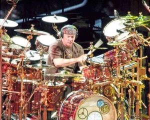 Neil Peart Drummer Concentrated 8x10 Photo Print - Picture 1 of 1