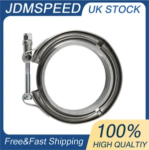 3" Inch 76mm V-Band Clamp & Flanges Stainless Steel Exhaust Turbo Hose - Picture 1 of 12