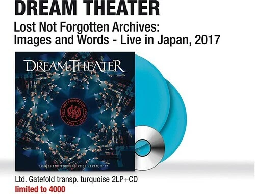 Lost Not Forgotten Archives: Images and Words-Live in Japan (Limited Edition) (Transparent Turquoise Vinyl) by Dream Theater (Record, 2021)