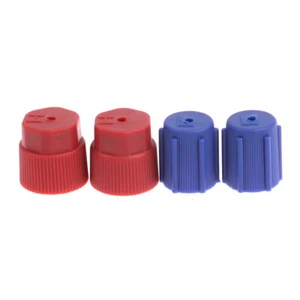 5 Pairs, M8*1 M10*1 A/C Service Port Valve Adapter Dust Cap - Picture 1 of 12