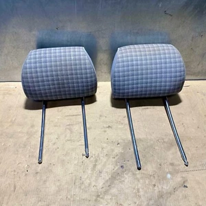 Mercedes-Benz W124 S124 Interior Gray Front Left & Right Seat Head Rest Set - Picture 1 of 10