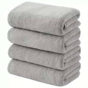 Microfiber Towel Super Soft Washcloth High Quality Face Towel Household 5/10PCS - Picture 1 of 27
