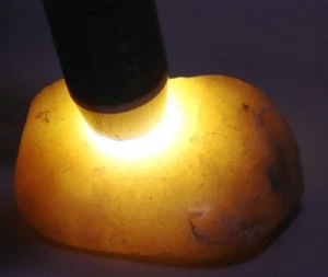 Espécimen de piedra de jade cristal de cuarzo natural áspero jade seda oro natural 145 g - Imagen 1 de 15