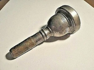 VINTAGE CONN 12 C INSTRUMENT MUNDSTÜCK PLATTIERT MESSING - Bild 1 von 7